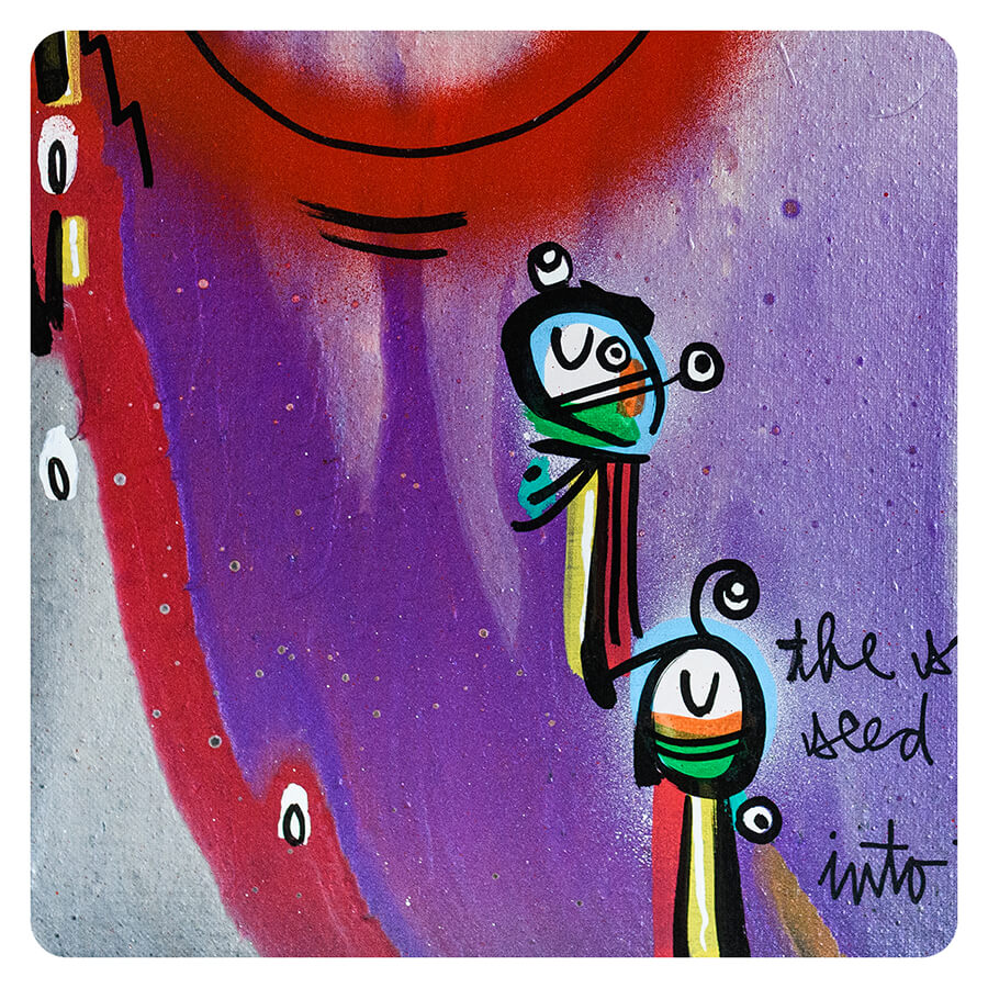 The Spiritual Seed - Lebo Coasters